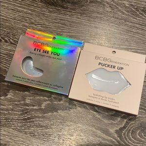 BCBG Lip & Eye Masks new in box